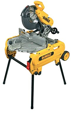 Dewalt 305 mm Tisch-, Kapp- u. Gehrungssäge D27107XPS (2.000 Watt, Gehrung: bis 48° links u. rechts, Neigung: 48° links, Schnittlinienanzeige, werkzeuglose Umbau von Tisch- zur Kappsäge)