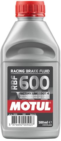 MOTUL RBF 600 RACING BRAKE FLUID DOT 4 Bremsflüssigkeit - 0,5 Liter (500ml)