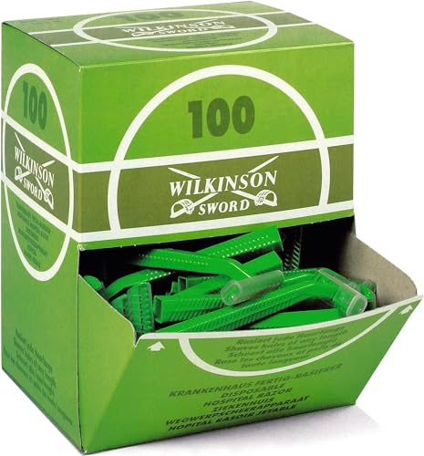 Wilkinson Sword Einwegrasierer für Krankenhäuser mit Einziehfunktion und Spenderbox
