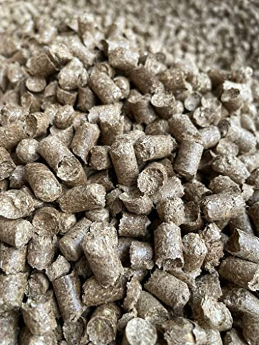 Strohpellets | Einstreu halbfest gepresst, im Jutesack 8mm, 17kg