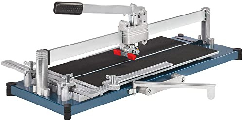 Kaufmann Fliesenschneider TopLine PRO 720 mit einer Gesamtschnittlänge von 720 mm Robust Ausführung mit Grundplatte aus Stahl 10.845.03