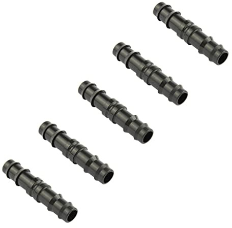 5-er Set Schlauchverbinder gerade 1/2 Zoll für CS Perlschlauch Premium/Profi