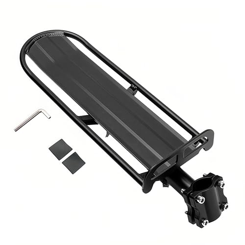 ThreeH Fahrrad Gepäckträger Sattelstütze Länge-Einstellbarer Heckablage Aluminum Alloy Sattelstützen BK41