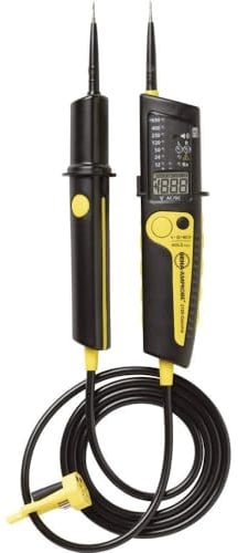 Beha Amprobe 4709243 2100-GAMMA Zweipoliger Spannungspruefer III 1000 V, CAT IV 600V Akustik, LCD, LED, Schwarz