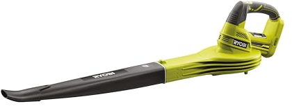 RYOBI 18 V ONE+ Akku-Laubgebläse OBL1820S (Luftgeschwindigkeit 245 km/h, Luftmenge 2,6 m³/min, ohne Akku & Ladegerät im Karton)