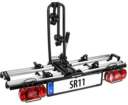 Bullwing SR11 Fahrradträger für anhängerkupplung ebike geeignet 2 Fahrräder klappbar