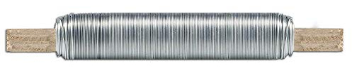 Windhager Gartendraht, Blumendraht, Bindedraht, Pflanzendraht, Basteldraht, Wickeldraht rostfrei, verzinkt, 50 m x 0,65 mm, 36223