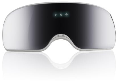 Medivon Horizon LUX Augenmassagegerät | Vibrationsmassage, Schläfenmassage, Bluetooth Musik, Akku 900 mAh, bis 90 Min Laufzeit
