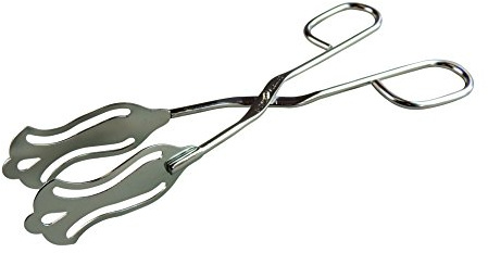 EMB Gebäckzange, Tongs, Silber, 21 cm, 1 Stück, Edelstahl, Poliert