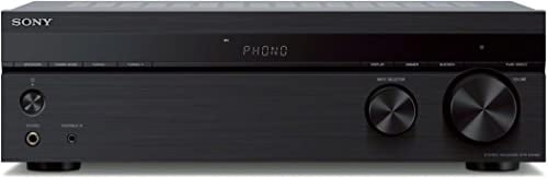 Sony STR-DH190 2-Kanal Verstärker (Verbindung mit Smartphone und Bluetooth, Phono Input für Plattenspieler) Schwarz