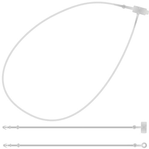 5.000 Sicherheitsfäden LOOP PINS transparent 225mm | Länge wählbar: 75mm / 125mm / 175mm / 225mm, 225mm (9)