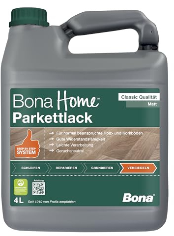 Bona Home Parkettlack Classic Versiegelung matt 4,0L