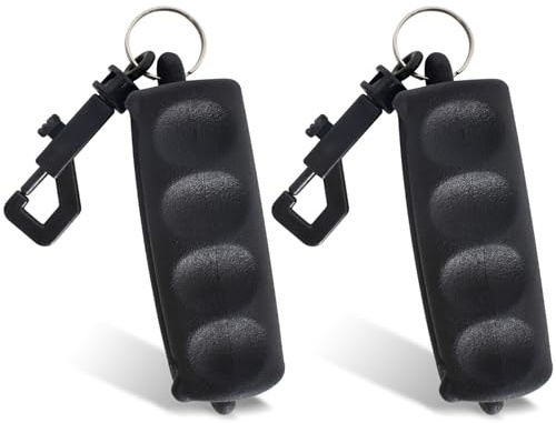 Zimoer 2 Stück Bogenschießen Pfeilzieher, Gummi Pfeil Puller, Pfeilzieher Silikongreife, Bogenschießen Pfeil Ziel Remover, mit Gürtelclip, Sicher, rutschfest, Bogenschießen Zubehör (Schwarz)