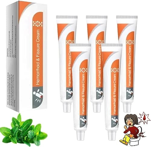 Proctrex Hämorrhoiden- und Fissurencreme, schnelle Linderung, Hämorrhoidencreme, natürliche Kräuter-Intensiv-Hämorrhoidencreme, Analfissurenlinderungscreme, Hämorrhoidenlinderung