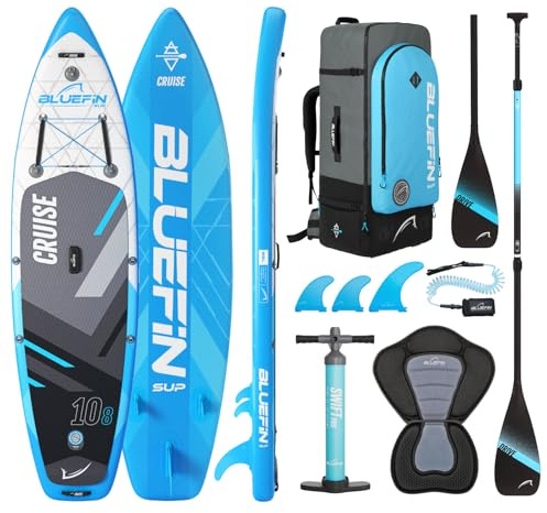 Bluefin SUP 2020 CRUISE SUP Board Set, Blau, 108'