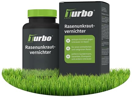 Unkrautvernichter Rasen 500ml, extra stark, Löwenzahn und Klee Vernichter, Gegen 40+ Unkräuter, Flüssiges Unkrautvernichtungsmittel, Wirkt Wurzeltief, Rasenunkrautvernichter