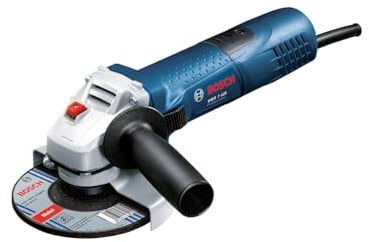 Bosch Professional Winkelschleifer GWS 7-125 (Scheiben-Ø 125mm, Leistung 720 Watt, inkl. Zusatzhandgriff, Aufnahmeflansch, Schutzhaube, Spannmutter, Zweilochschlüssel)