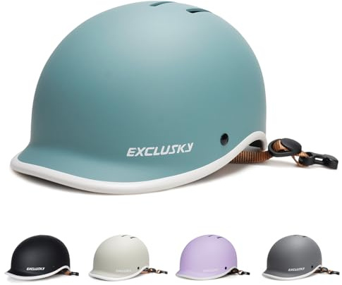 Ckorison Fahrradhelm für erwachsene Männer und Frauen, Fahrradhelm zum Pendeln, Straßenradfahren, Skaten mit verstellbarem Einstellrad, Größe 56-61cm