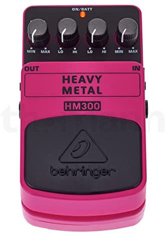 Behringer HM300 Heavy-Metal-Distortion-Effektpedal