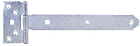 Alberts 310660 Kreuzgehänge | mit verpresstem Stift | galvanisch verzinkt, dickschichtpassiviert | Band 242 x 34 mm | Scharnier 90 x 45 mm
