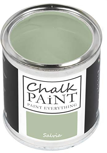 Chalk Paint Everything® Salvia Kreidefarbe Wasserbasis für Alle Oberflächen einfach zu verarbeiten ohne schlechten Geruch - Chalk Paint Extra Matt (250 ml)
