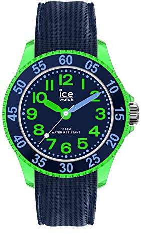 Ice-Watch - ICE cartoon Dino - Blaue Jungenuhr mit Silikonarmband