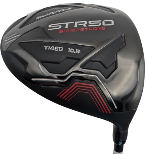 MD Golf STR50 Superstrong Driver für Herren, 10,5 Grad Ti-Kopf