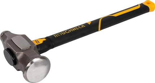 Roughneck Gorilla ROU65804 Mini-Vorschlaghammer, Fiberglas, 1,8 kg/1,8 kg, mit Kompressions-Griff