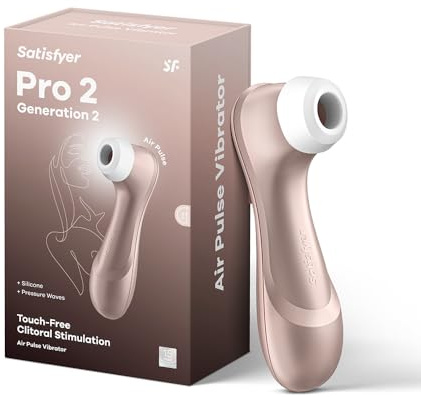 Satisfyer Pro 2 Vibrator Dildo | Druckwellenvibrator für die Frau & Paare | Geschenk für Frauen | Extrem Erotik Sex-Spielzeug | Vibratorensets Klitoris | Massagestab Vibration | Stimulator Toy Damen