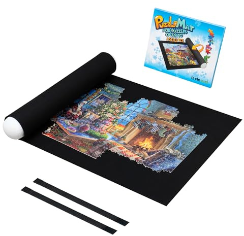 LAVIEVERT Puzzle-RollenmatteAufbewahrungSparerSpeichersystemUnterlage, Filzmaterial, Für Puzzles Bis Zu 1500 Stück