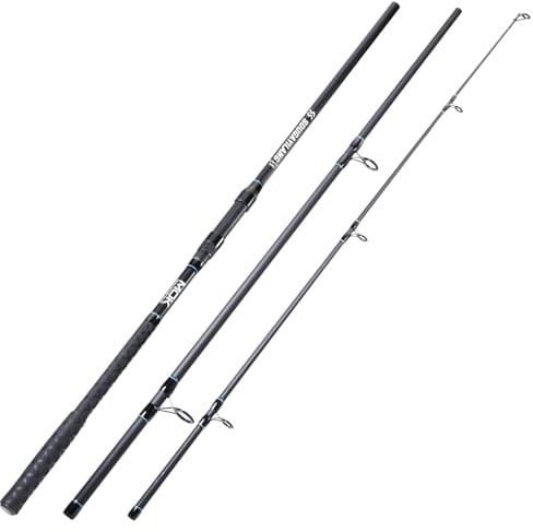 Sougayilang Karpfen Angelrute, 3-Abschnitt High - Qualität Carbon Karpfen Rute 2.7M/3.0M/3.3M 3.0lbs Angelrute mit Eva Comfortable Handle