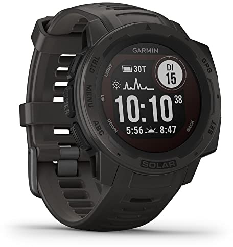 Garmin Instinct SolarTedition Smartwatch Black (Generalüberholt)