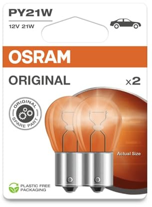 Osram ORIGINAL PY21W,Sonderlampe, 7507-02B, 12V, Doppelblister