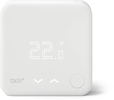 tado° smart home Thermostat (verkabelt) – Wifi Zusatzprodukt als Wandthermostat für digitale Einzelraumsteuerung per App – einfache Installation – Heizkosten sparen