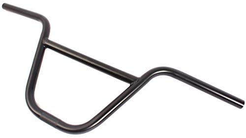KHE BMX Lenker 8" Zoll schwarz Klemmung geriffelt nur 846g Breite 680mm