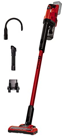 Einhell Akku-Stielstaubsauger TE-SV 18 Li-Solo Power X-Change (Li-Ion, 18V, unbegrenzte Laufzeit Dank Wechselakku-System, beutellos, Zyklontechnologie, Boost-Mode, 3-Fach Filtersystem)