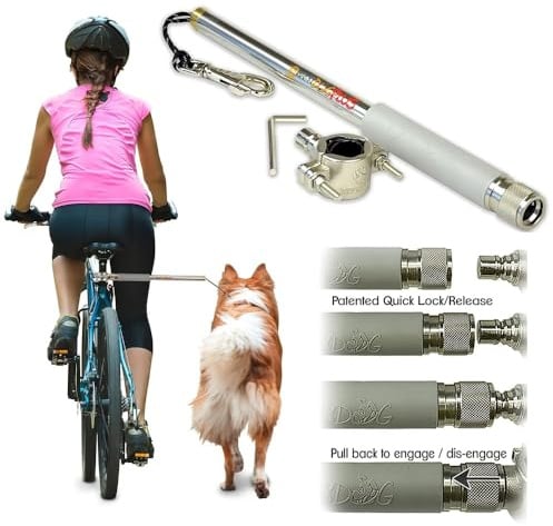 Walky Dog Fahrradstange , Fahrradanhänger, Metall