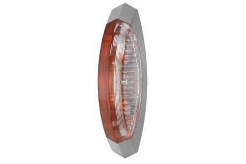 HELLA 2XS 008 479-001 Umrissleuchte - Begrenzungsleuchte - Anhänger - Wohnwagen - Halogen - 12V - Anbau - ECE - links/seitlicher Anbau