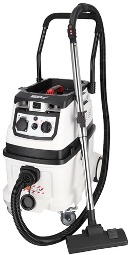 Dedra Bausauger mit automatischer Filterreinigungsfunktion, selbstreinigendes Filtersystem, mit Filterklasse M, Einstellung der Saugleistung, Tankinhalt: 40 l