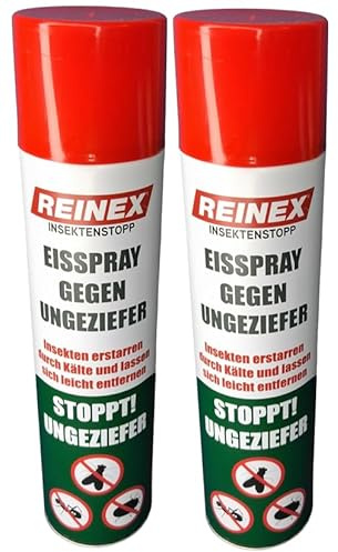 Eisspray – friert Insekten umweltfreundlich bei -45°C ein - 2 Flaschen