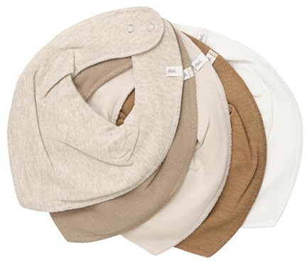 Pippi Babywear Halstücher 5er Pack Bibs Dreieckstücher Lätzchen