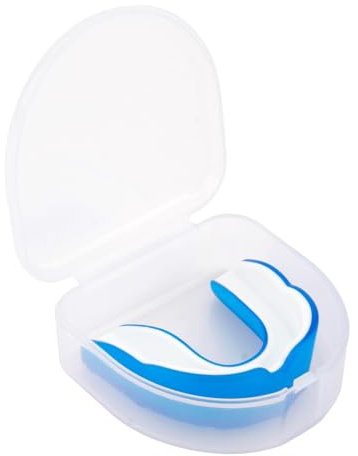 Hochwertiges Sport Mundschutz Set für Erwachsene und Kinder, Stück mit Tragbarer Hygienebox, Ideal für Rugby, Boxen, Kampfsport, Hockey, MMA, Taekwondo (1)