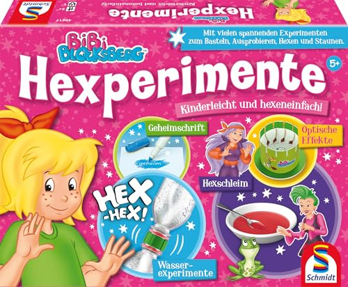 Schmidt Spiele 40617 Bibi & Tina Bibi Blocksberg, Hexperimente, Zauberkasten, Experimente, Bunt