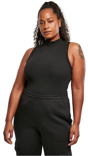 Urban Classics Damen Ladies Sleeveless Turtleneck Body