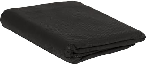 Windhager Gartenvlies Unkrautvlies, 5 x 1,6 m, schwarz, atmungsaktiv, wasserdurchlässig, 06319