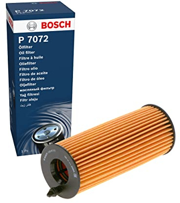 Bosch P7072 Ölfilter für Autos - trennt Ruß- und Metallpartikel vom Motoröl - ermöglicht zuverlässige Motorschmierung