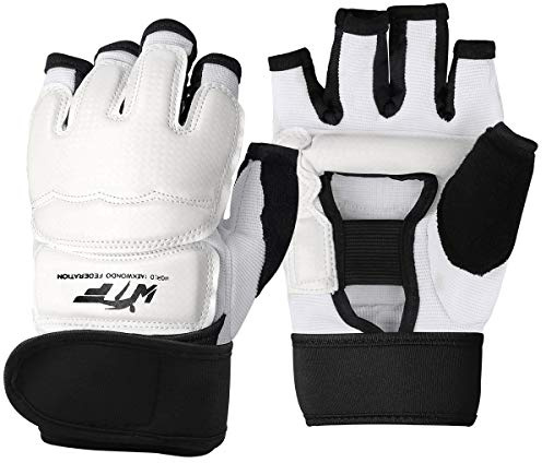 LangRay Taekwondo Kampfsport Handschuhe, LangRay Boxhandschuhe Punchinghandschuhe MMA Handschuhe für Sparring Martial Arts, Boxsack Trainingshandschuhe für Erwachsene und Kinder