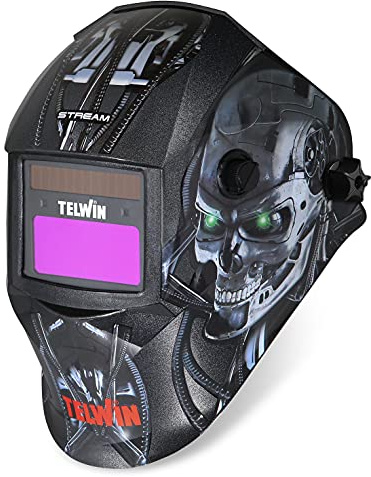 Telwin 804234 Stream Robot Schweisshelm für WIG/MIG-MAG/MMA