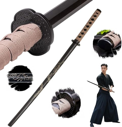 57 SPECIAL REPLICAS Drachen Bokken Katana Holz Schwert 100 cm zum Training Professionell 1807D