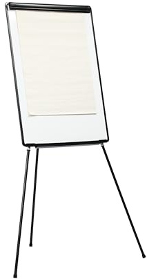 Bi-Office Dreibein Flipchart Basic, mit Stifteablage,Schwarz
